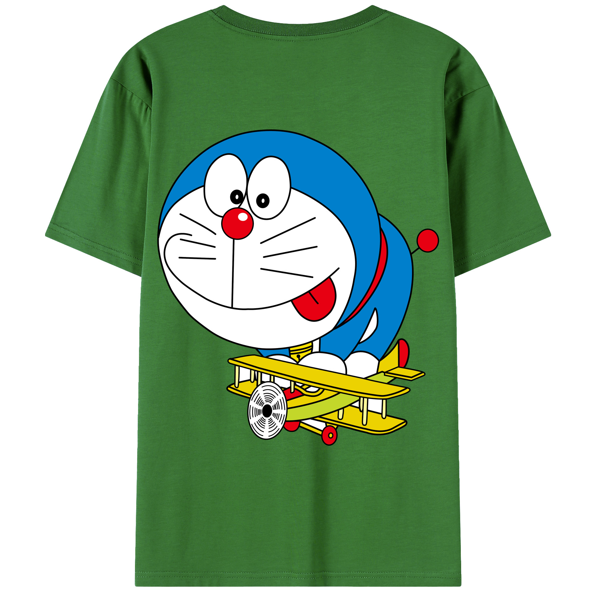 （画像用） ドラえもん Doraemon レディース半袖Tシャツ(バックプリント)
